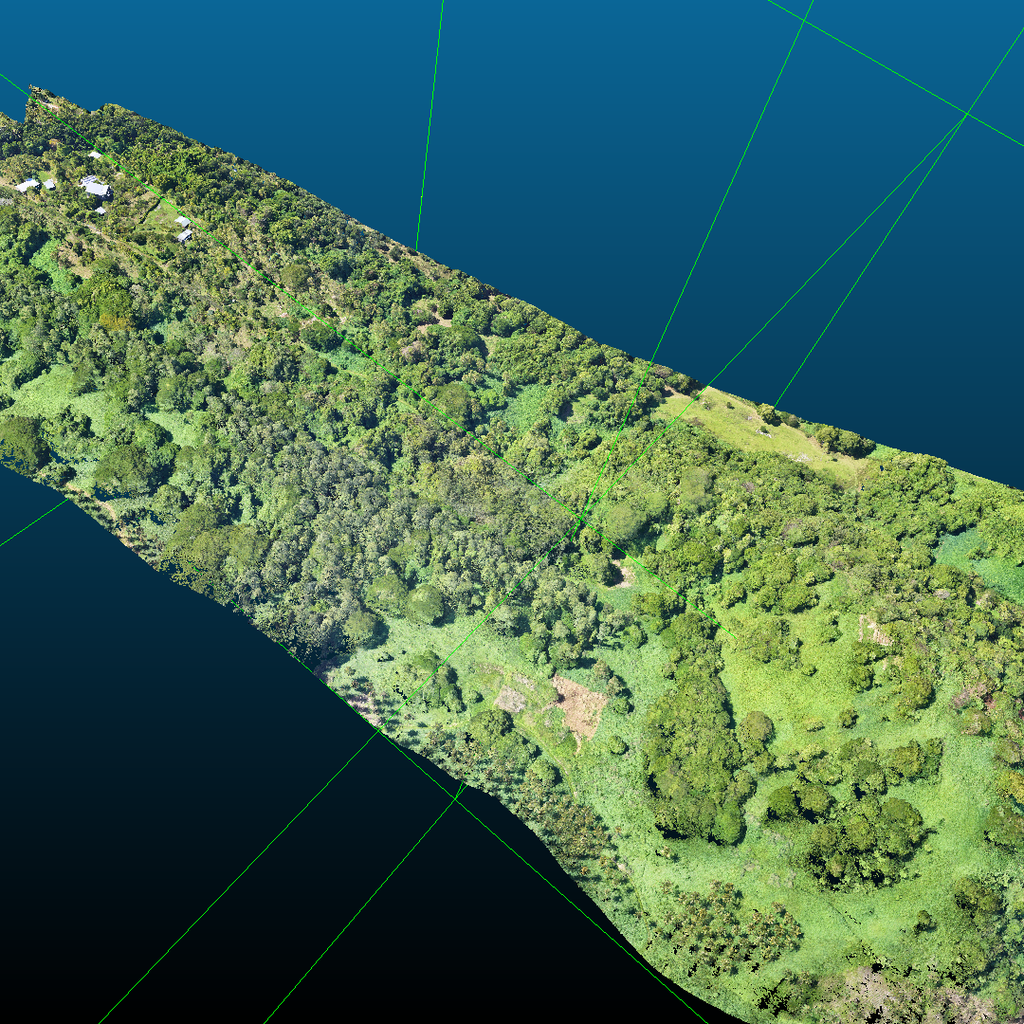LiDAR land surveys